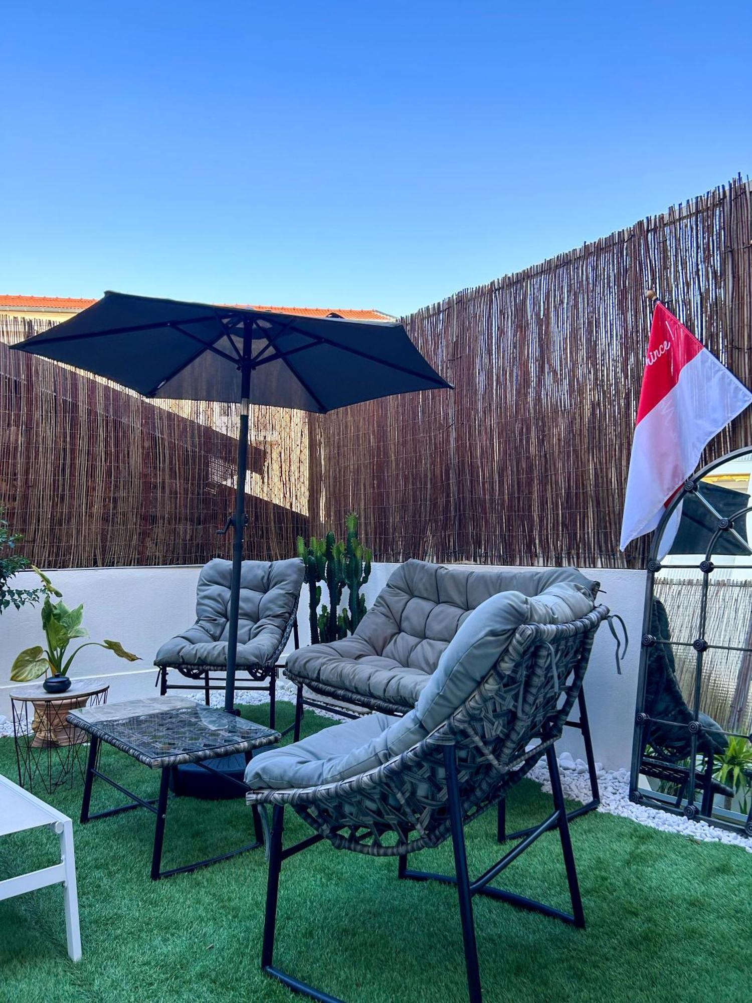 Monaco Cap D'Ail Studio & Jardin Cap-d'Ail Exterior foto